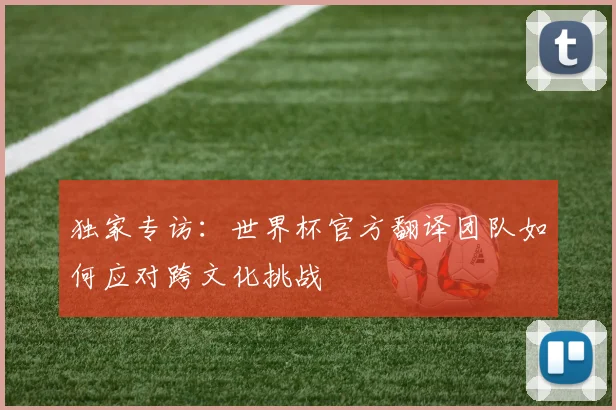 独家专访：世界杯官方翻译团队如何应对跨文化挑战